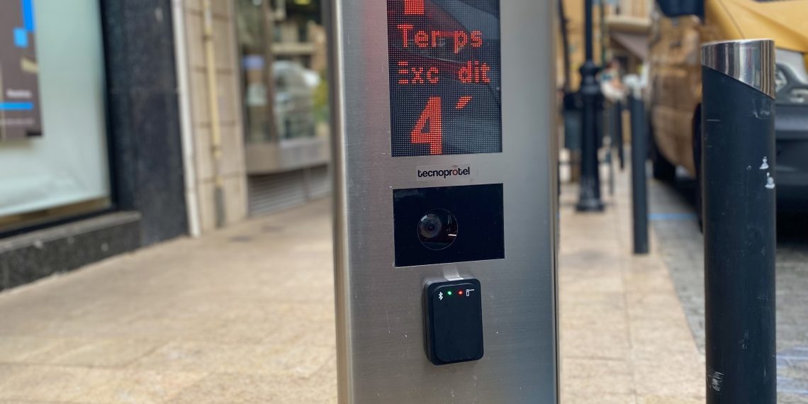 L’Eliana pone en servicio 6 plazas de aparcamiento de alta rotación