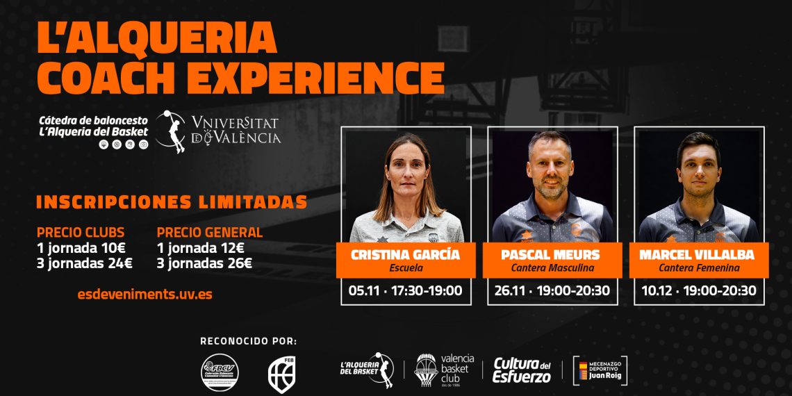 Vuelve L’ Alqueria Coach Experience con sesiones en noviembre y diciembre