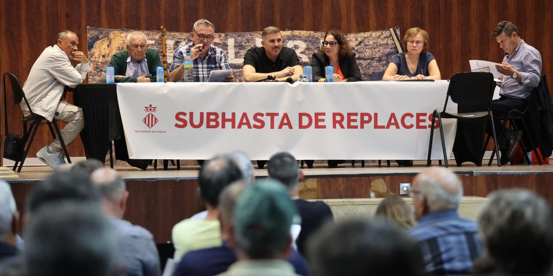 Cullera recauda más de 28.000 euros en la subasta de tiradas