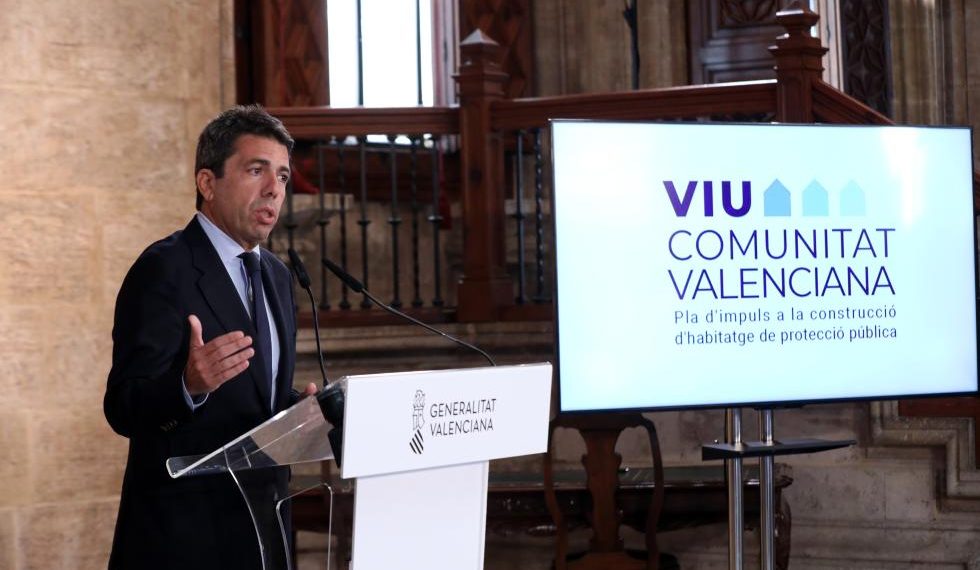 Carlos Mazón: “Ponemos en marcha más de 2.200 viviendas en un año en la Comunitat Valenciana para los que más lo necesitan”