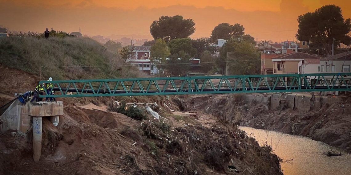 El Ayuntamiento de Torrent levanta el acueducto