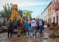 Amparo Folgado visita a afectados del Polígono Mas del Jutge, una de las zonas más dañadas del municipio