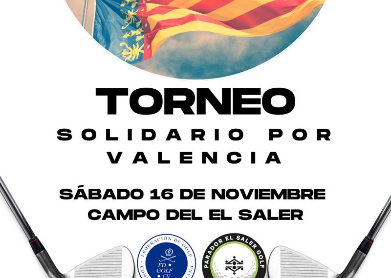 El Torneo Solidario por Valencia reúne a 120 golfistas para apoyar a los afectados por la DANA