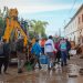 Amparo Folgado visita a afectados del Polígono Mas del Jutge, una de las zonas más dañadas del municipio