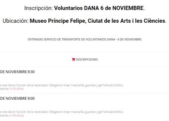 La Generalitat activa una plataforma digital para coordinar la ayuda de voluntarios tras la DANA