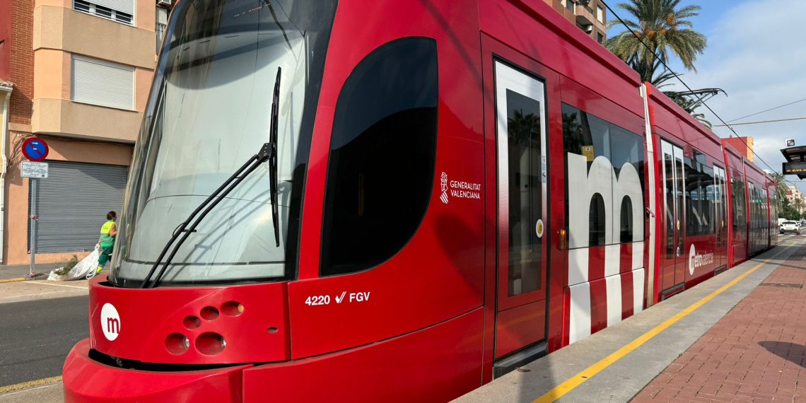 Se recupera el servicio en las líneas tranviarias de Metrovalencia