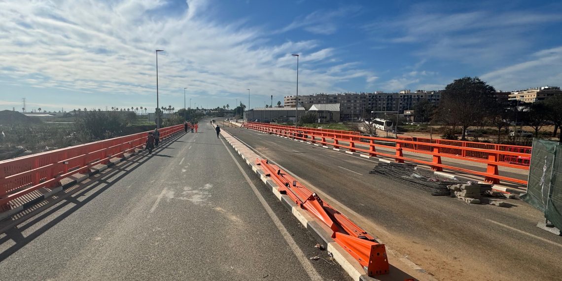 La Generalitat habilita el puente de la entrada norte de Torrent y reabre por completo la CV-403