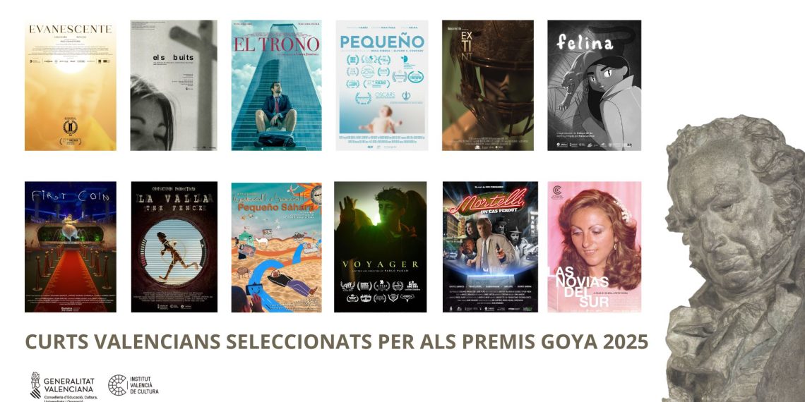 La Filmoteca Valenciana proyecta los 12 cortos valencianos seleccionados para los Premios Goya