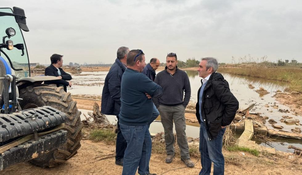 Agricultura adelanta el pago de 3 millones de euros de las ayudas de la PAC para los arroceros afectados por la riada