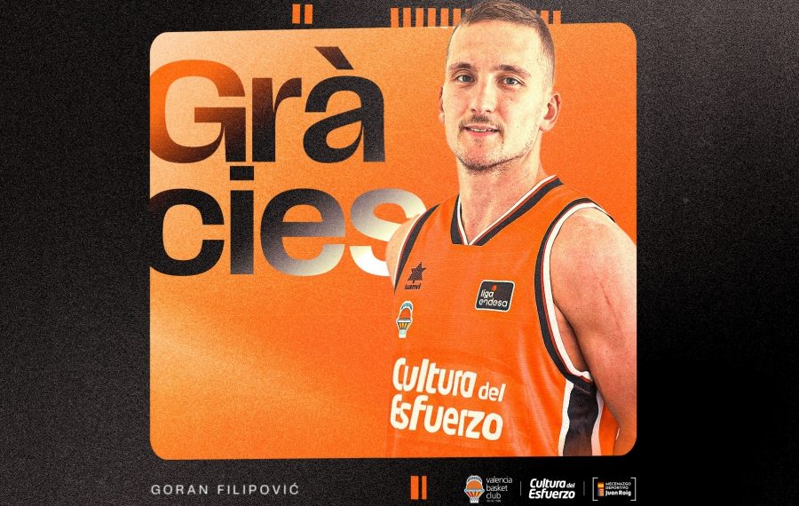 Goran Filipovic acaba contrato y queda desvinculado de Valencia Basket