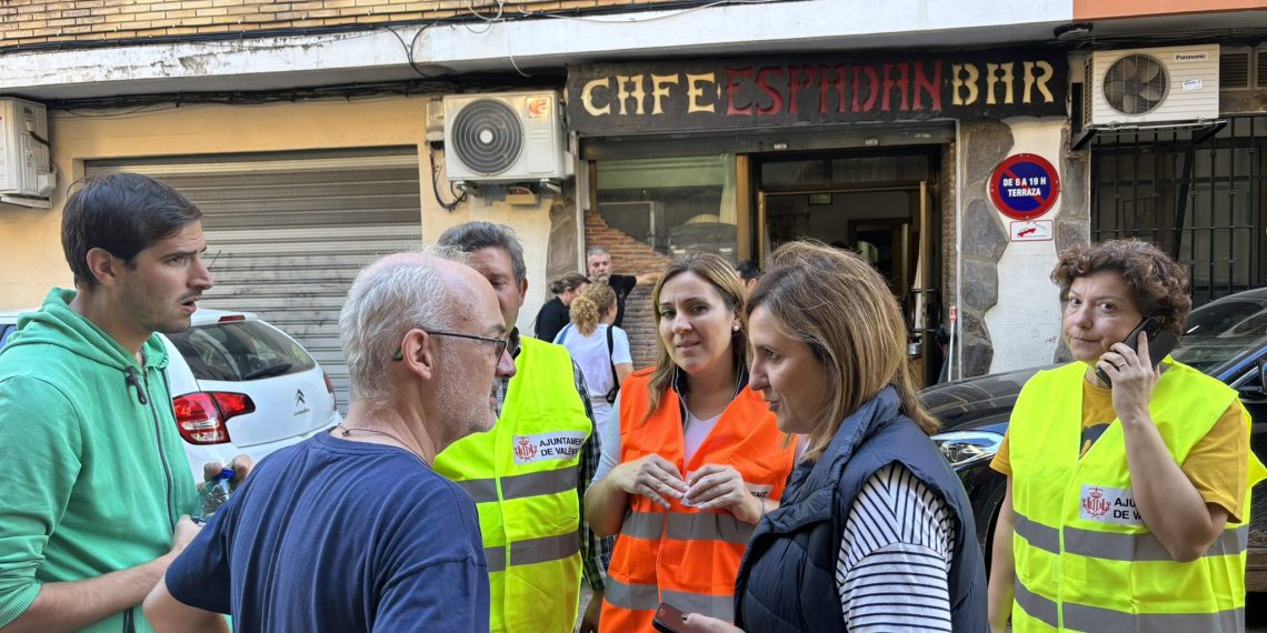El Ayuntamiento de Valencia moviliza 2.400 efectivos municipales en las pedanías del sur afectadas por el temporal