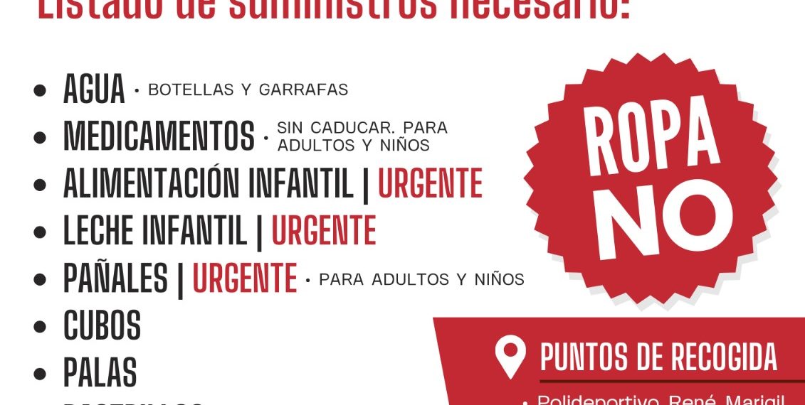 Sagunto moviliza recursos y coordinación para ayudar a municipios afectados por la DANA