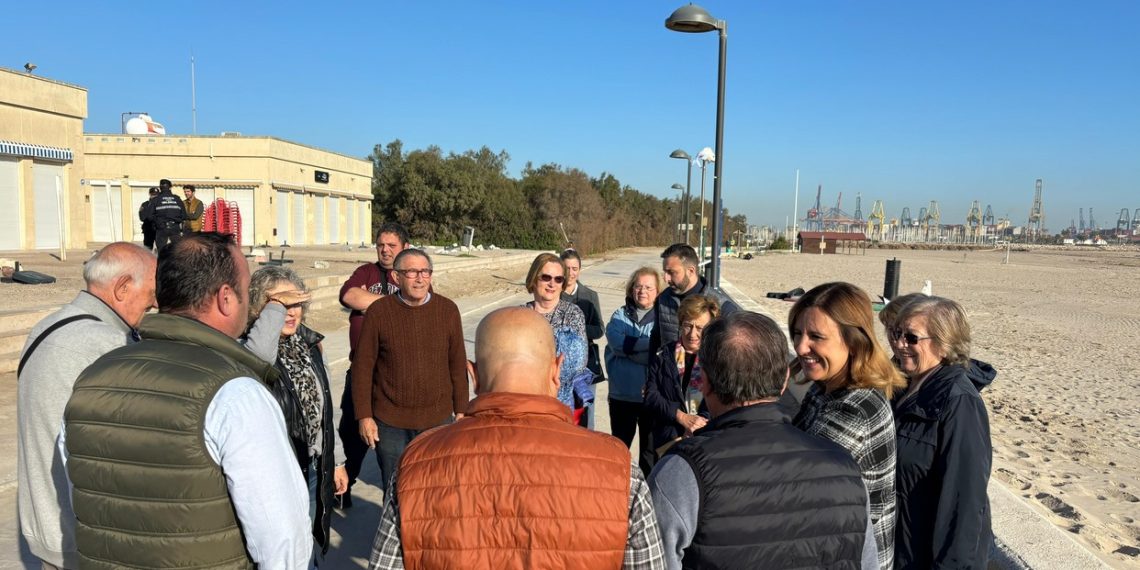 María José Catalá visita Pinedo