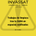 El Invassat recuerda que las tareas de limpieza tras la riada en espacios confinados sólo pueden ser asumidos por profesionales cualificados por los elevados riesgos de este tipo de trabajos