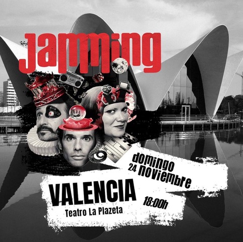 Jamming lleva sus sesiones de improvisación al Teatro La Plazeta el 24 de noviembre