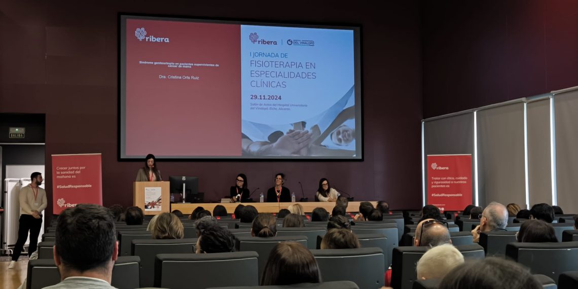El Hospital Universitario del Vinalopó reúne a más de 180 profesionales en la I Jornada de Fisioterapia en Especialidades Clínicas