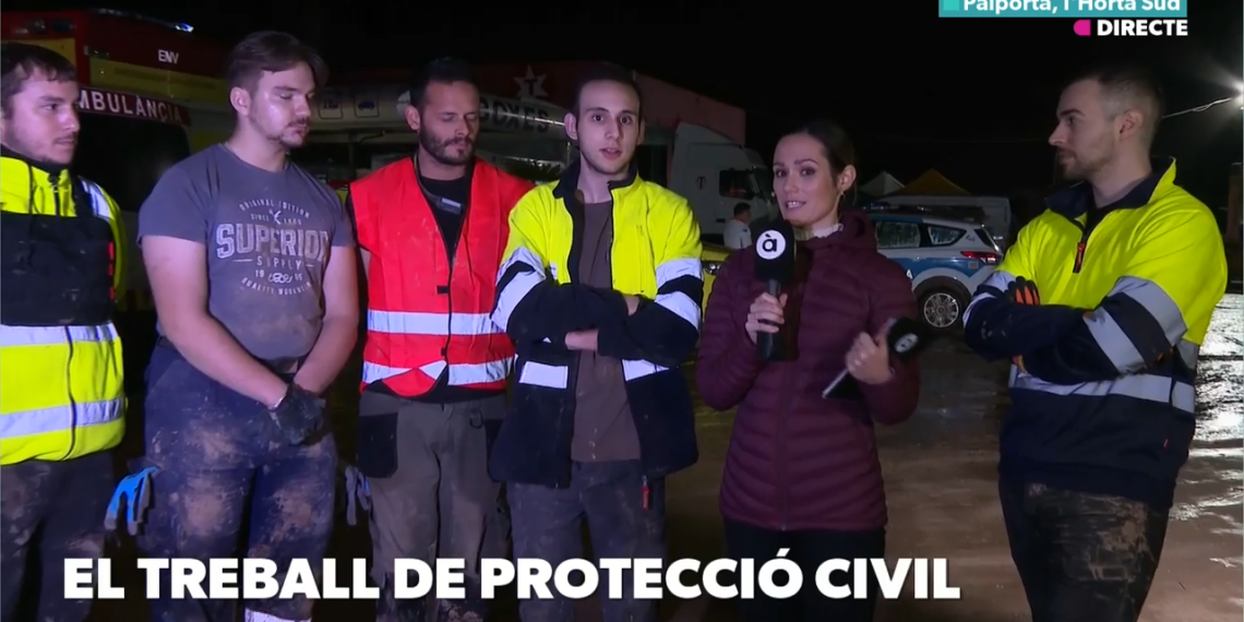 A Punt programa 16 horas diarias consecutivas en directo para dar información en la segunda semana DANA