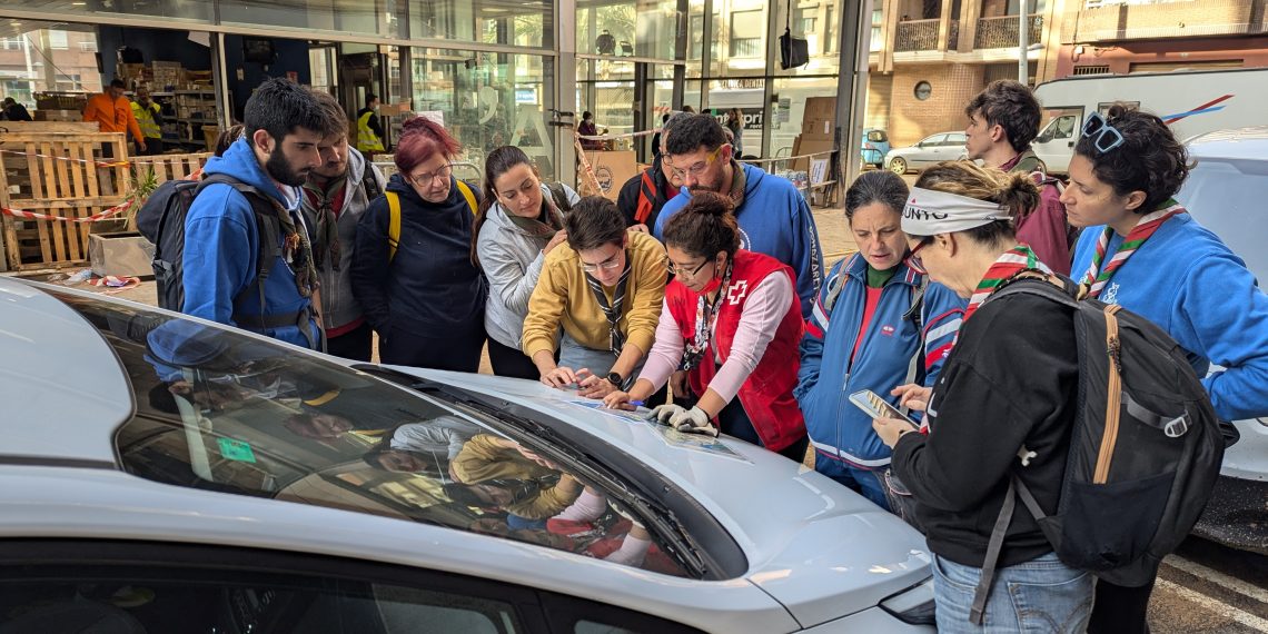 Más de 2.000 Scouts se movilizan frente a la emergencia social y ecológica causada por la DANA en la Comunitat Valenciana