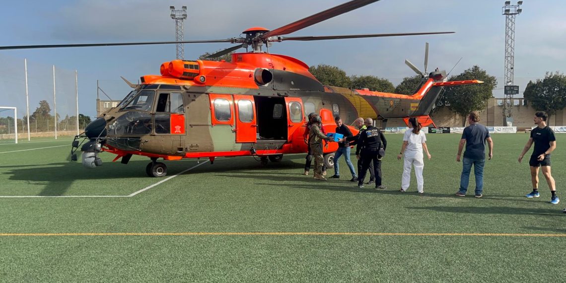 El Centro Logístico de Ayuda Humanitaria de Almussafes, 10 días a pleno rendimiento