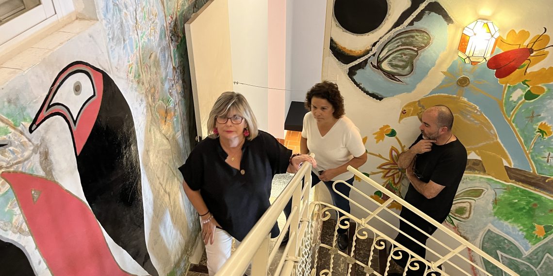 La Diputación de Alicante respalda la puesta en marcha de Villa Adelaida como centro para jóvenes talentos en Santa Pola