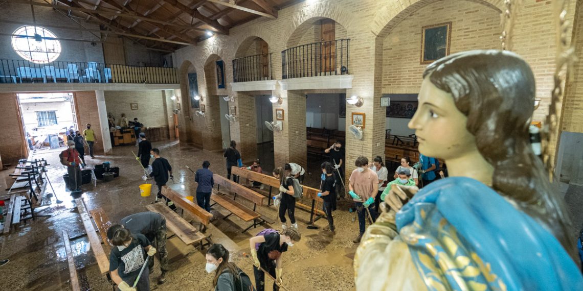 La Iglesia llama a la unidad tras el paso de la DANA