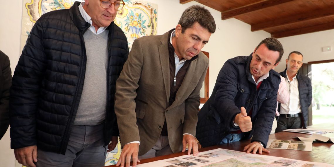 Carlos Mazón: “desde el martes 3 de diciembre no entran aguas residuales a l’Albufera”
