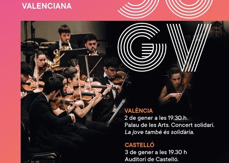 La Jove Orquestra de la Generalitat inicia en Les Arts su ‘Trobada d’Hivern’ que culminará con tres conciertos