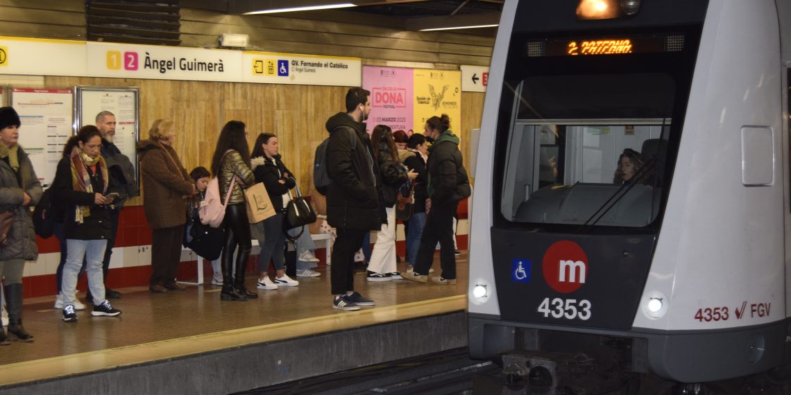 Metrovalencia recupera el 3 de diciembre la movilidad