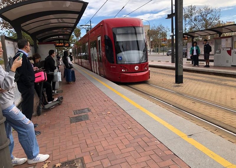 La Generalitat facilita la movilidad de más de 2,6 millones de viajeros en noviembre con los servicios de tranvía y autobuses interurbanos