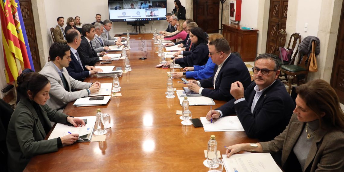 Carlos Mazón preside la reunión del 46º Patronato de la Fundació Comunitat Valenciana-Regió Europea