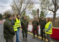 La Diputación y el Ejército conectan Riba-roja de Túria con sus urbanizaciones a través de un puente provisional
