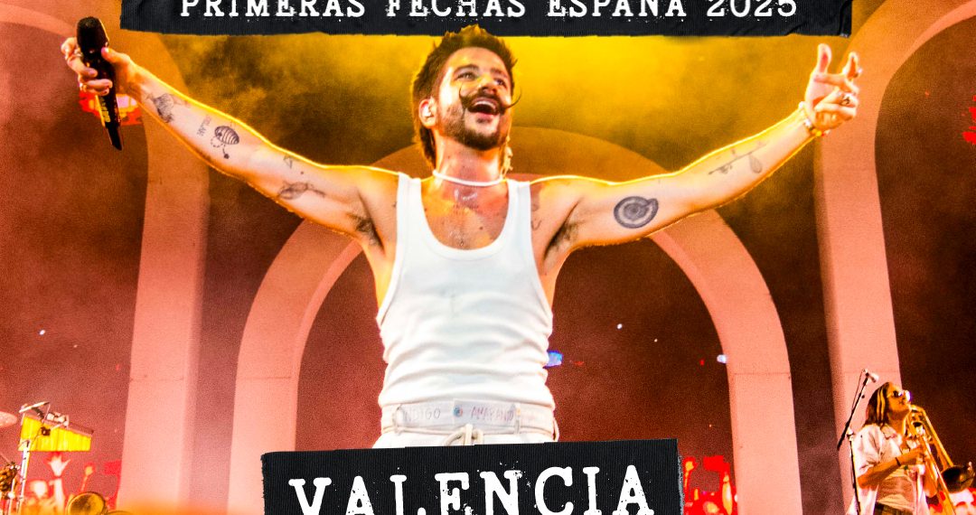 Camilo actuará en el Roig Arena el 12 de septiembre de 2025