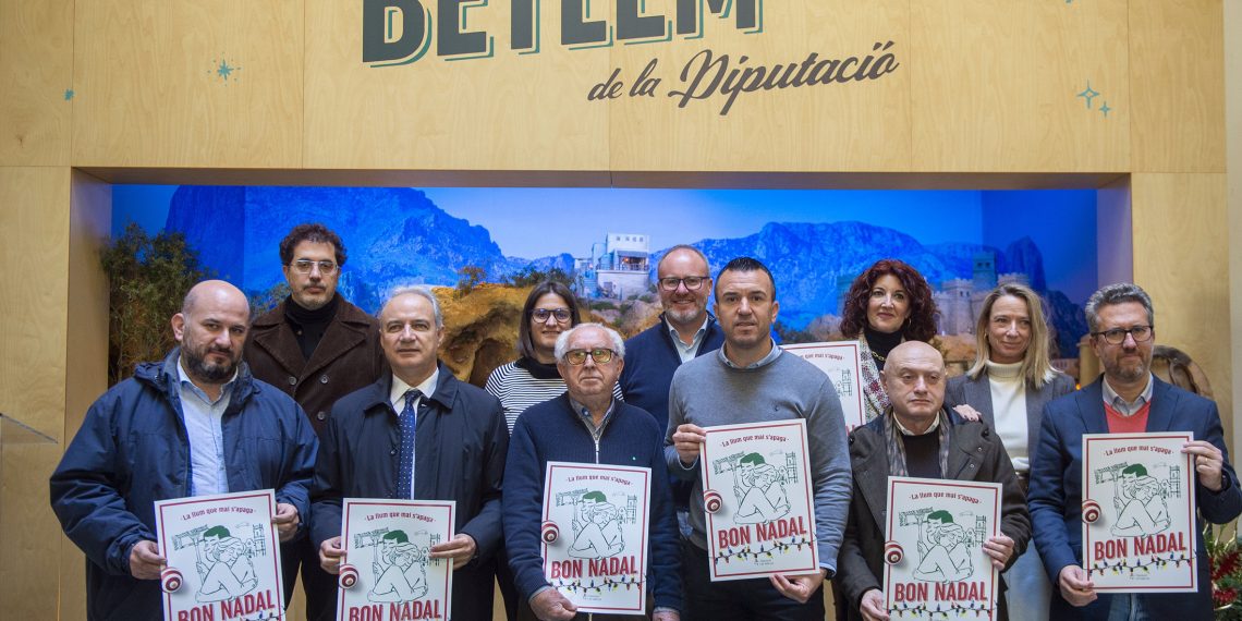 La Diputació de Valencia organiza una Navidad mágica para iluminar a quienes más lo necesitan