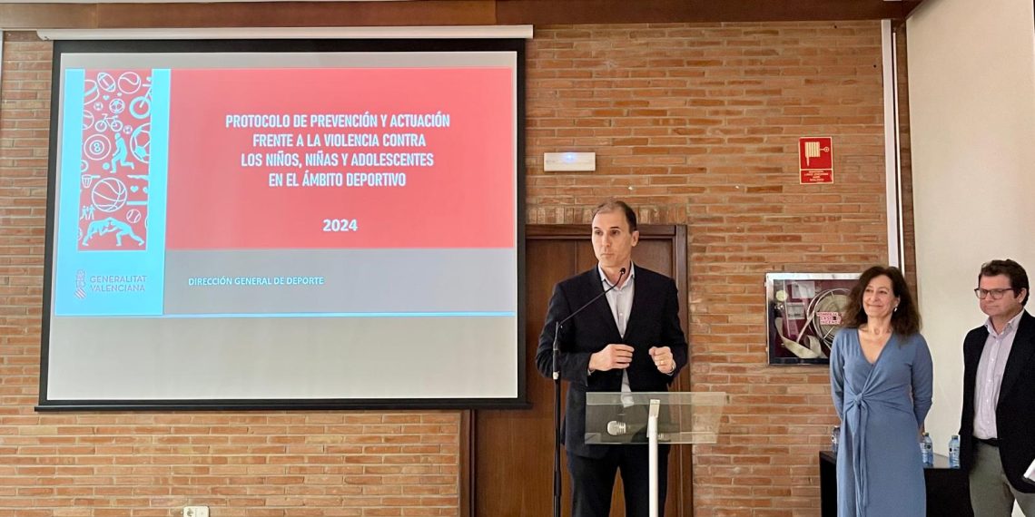 La Generalitat elabora el Protocolo de Prevención y Actuación frente a la Violencia del menor en el ámbito deportivo