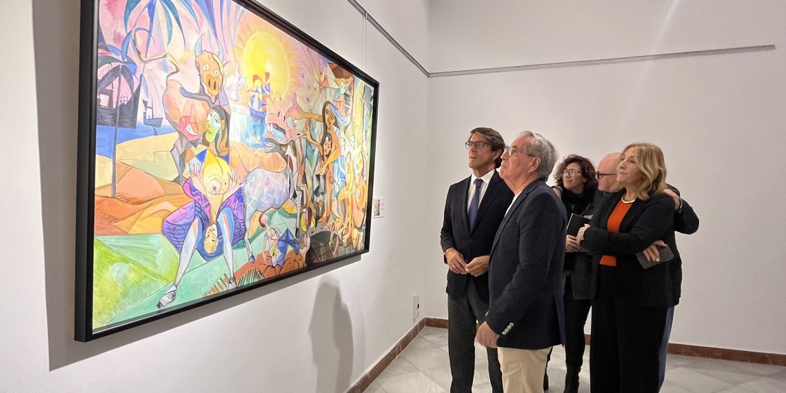 Desde Goya hasta Picasso, Alguacil expone su particular homenaje al Desembarco de La Vila