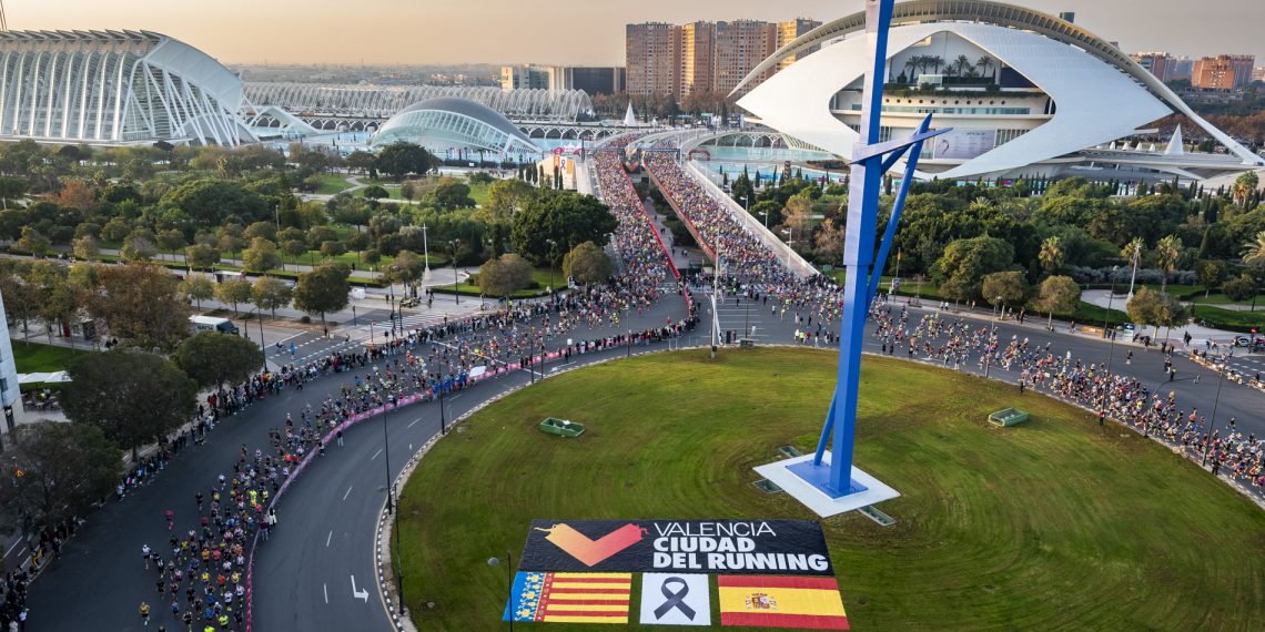 El Maratón de Valencia llena más del 70% de sus plazas y el Medio Maratón agota dorsales