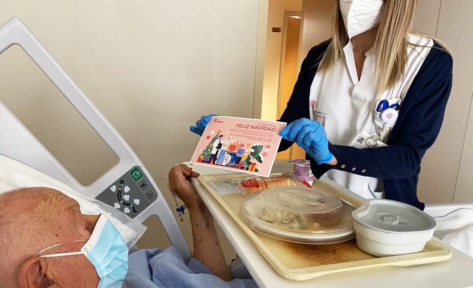 El Hospital Universitario del Vinalopó ofrece a sus pacientes menús especiales por Navidad
