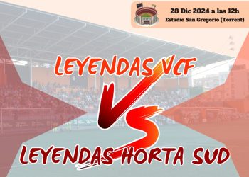 Leyendas del Valencia CF y de L’Horta Sud se enfrentarán estas navidades para recaudar fondos para los clubs afectados por la DANA