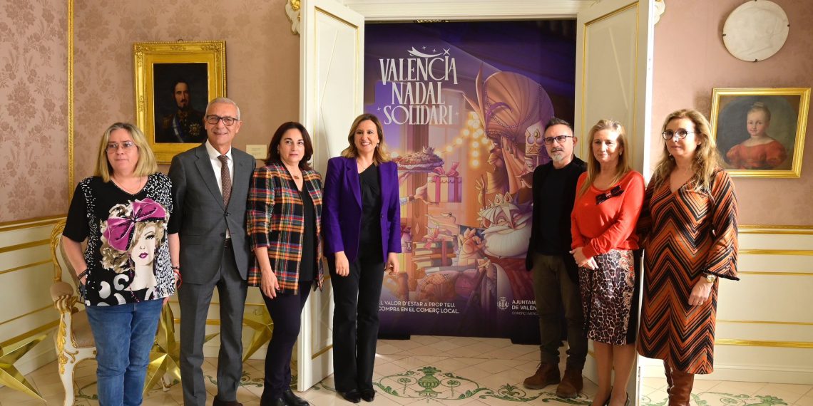 “Nadal Solidari”, la campaña navideña de promoción del comercio para fomentar el consumo en el “momento de la reconstrucción”