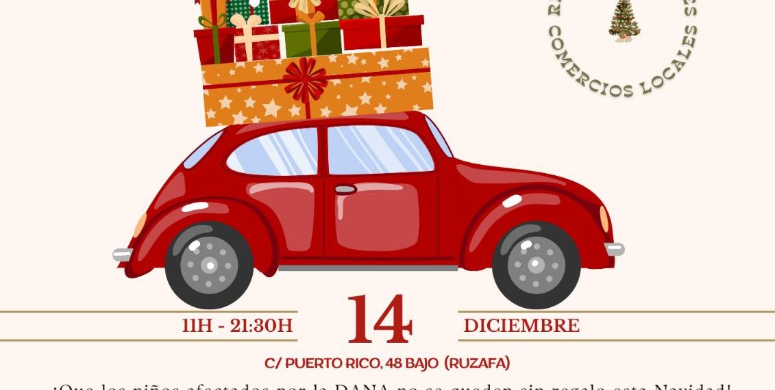 Regalos con Corazón: Un Market Navideño para ayudar a los niños afectados por la DANA
