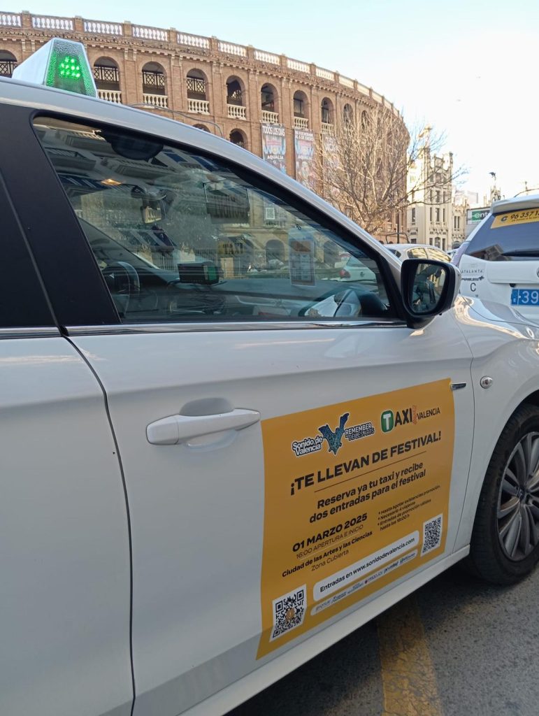 Campaña Taxi Valencia y Fotur CV