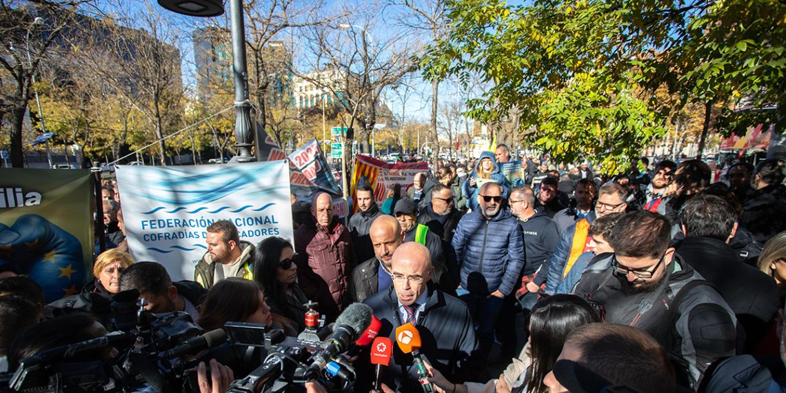 Jorge Buxadé «Hay una clara voluntad por parte de la Comisión Europea de destruir el sector pesquero español», pero «VOX no lo va a permitir»