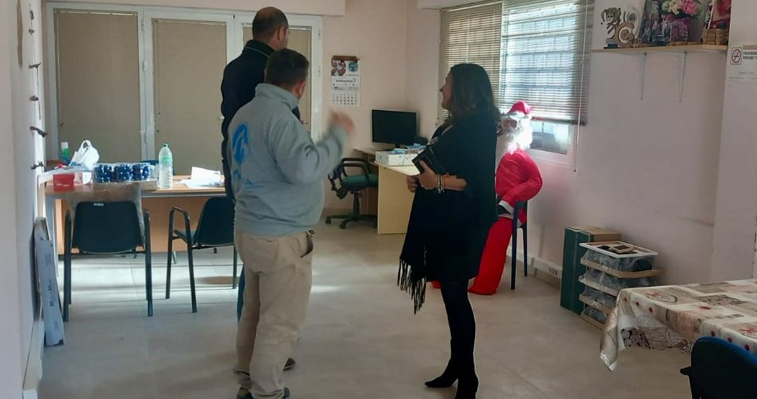 San Antonio de Benagéber avanza en las obras en Hogar del Mayor
