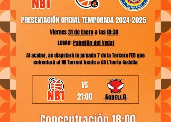 Torrent se prepara para la gran presentación oficial de la temporada 2024-2025 del bàsquet local