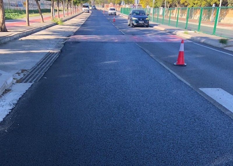 La Generalitat invierte 390.000 euros en la mejora de la CV-821 a su paso por Alicante, Mutxamel y Sant Joan d’Alacant