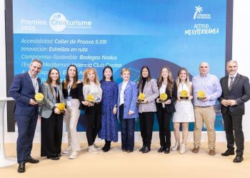 Marián Cano entrega los Premios Creaturisme a las mejores experiencias turísticas desarrolladas por empresas de la Comunitat Valenciana