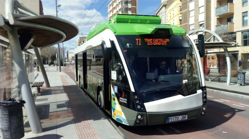 El TRAM de Castelló suma 3,4 millones de viajeros en 2024