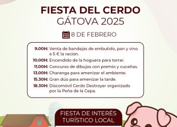 Vuelve la Fiesta del Matacerdo a Gátova el próximo sábado 8 de febrero