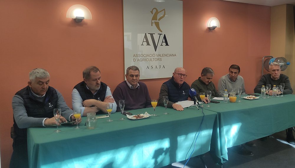 Ava-Asaja “El peor año de la historia reciente para la agricultura valenciana”