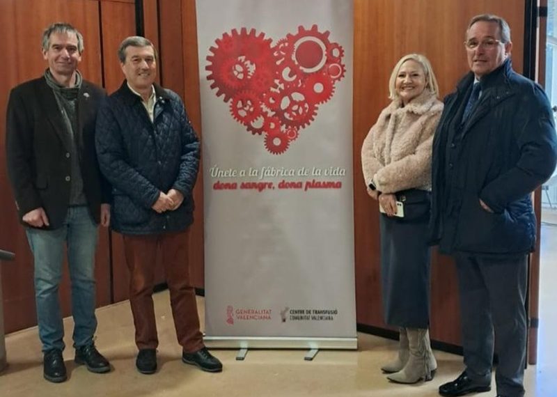 La Comunitat obtiene cerca de 176.500 unidades de sangre durante 2024 a través del Centro de Transfusión